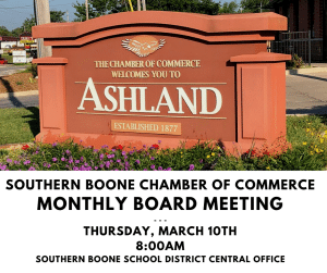 Chamber Monthly Board Meeting @ Southern Boone School District Central Office