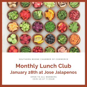 January Chamber Monthly Lunch Club @ Jose Jalapenos