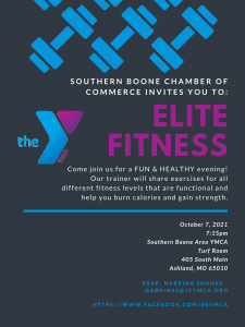 Chamber on Tap: Elite Fitness @ Southern Boone Area YMCA Turf Room