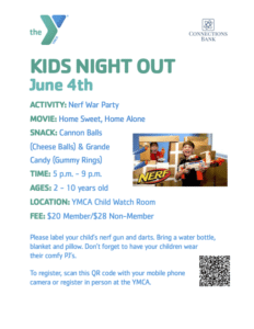 YMCA - Kids Night Out @ Southern Boone Area YMCA