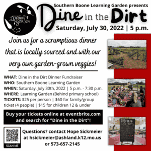 Dine in the Dirt @ Learning Garden