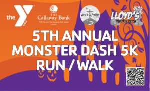 Monster Dash 5K Run/Walk @ Southern Boone Area YMCA